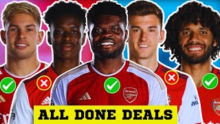 ALL ARSENAL DONE DEALS  PART ONE [upl. by Colas]