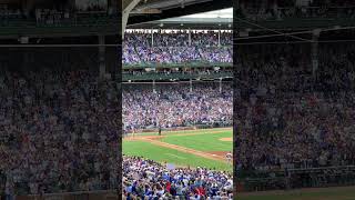 Anthony Rizzo Introduction at Wrigley Field  Friday September 6 2024 [upl. by Litton]