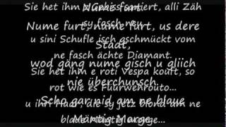 Stiller Has  Blaue Mäntig mit Lyrics [upl. by Atinek852]