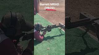 Barrett MRAD Mk22 in 300PRC slamming steel [upl. by Wagshul]