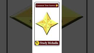 Puzzle  maths tricks  math reasoning 🔥  shorts puzzle reasoning  Study Mohalla [upl. by Nowahs]