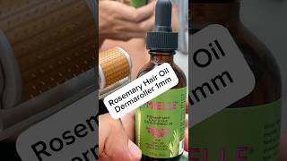 Rosemary essential oil with derma roller dermaroller rosemaryoilforhairgrowth rosemaryoil [upl. by Polito451]