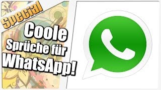 Coole amp lustige WhatsAppSprüche Teil 2 [upl. by Gardy]