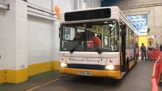 Me driving V543 JBH Plaxton Dennis Dart [upl. by Aihseyn]