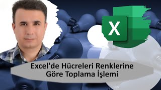 Excelde Hücreleri Renklerine Göre Toplama İşlemi excel exceltips exceleğitimleri [upl. by Haggar]