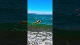 İznik Gölü Dalgaları seakayak kayaking nicea iznik iznikgölü paddling [upl. by Alaecim203]