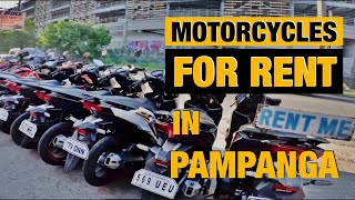 Motorcycles for Rent in Pampanga  NICE BIKE Scooters amp Big Bikes  NadzOnTwoWheels motovlog [upl. by Haff]