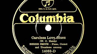 1925 HITS ARCHIVE Careless Love Blues  Bessie Smith [upl. by Airebma214]