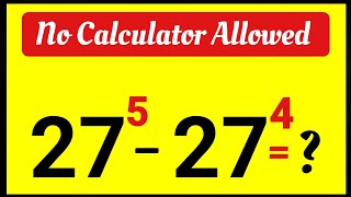 A Beautiful Olympiads Exponential Trick  No Calculator Allowed 📵 maths algebra [upl. by Phaidra]