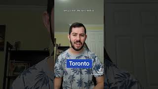 How Canadians Say quotTorontoquot languages linguistics Canada toronto [upl. by Anrat627]