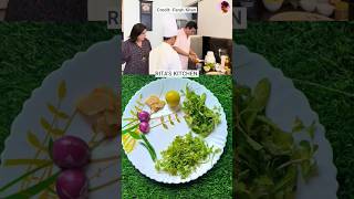 Sanjeev Kapoor amp Farah Khans Green Chutney Recipe 😋 shorts youtubeshorts [upl. by Rafaelof]