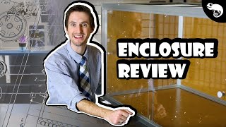 Reptile Enclosure Unboxing Setup and Review Zen Habitats 4x2x2 [upl. by Georgina]