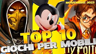 TOP 10 MIGLIORI GIOCHI ANDROID NOVEMBRE 2023 ANDROID IOS [upl. by Girvin]