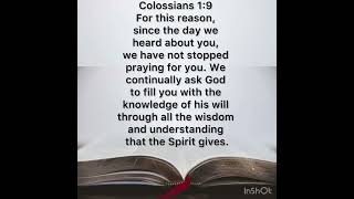 Colossians 19 [upl. by Ydasahc579]