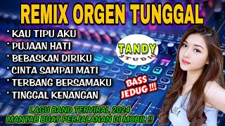 REMIX ORGEN TUNGGAL TANDY STUDIO❗Lagu band terviral 2024❗Kau tipu aku Bebaskan diriku Pujaan hati [upl. by Rox]