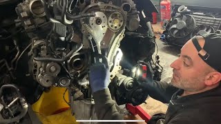 Vw polo gti timing chain replacement [upl. by Rellim502]