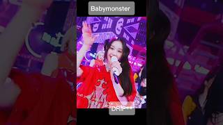 Babymonster new trending song 🎧🎻 DRIP ahyeon babymonster kpop drip edit [upl. by Ahscrop]