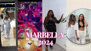 MARBELLA VLOG 2024  BLACK WOMEN TAKING MARBELLA [upl. by Llesram]