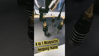 NOEVSBIG 4in1 magnetic Helping hands soldering clamp stand alligatorclip clips autopurlieu [upl. by Bortman]