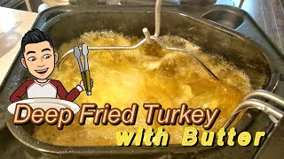 Deep Fried Turkey In Butter [upl. by Sirromaj]