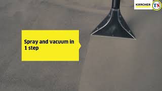 Demo Video Karcher Carpet Cleaner  Toolstation [upl. by Frida]