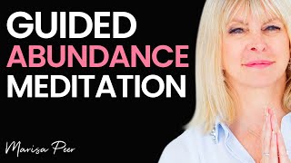 Calm Guided Meditation to Gain Abundance Love amp Happiness  Marisa Peer [upl. by Paske]