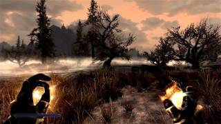 Skyrim Mod  Immersive HUD WIP [upl. by Annawak]