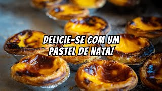 delícia de pastel de nata receitas gastronomia pasteleiro confeiteiro [upl. by Ludwog]