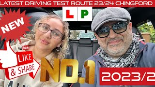 Latest Test Route For Chingford with Maria [upl. by Tebazile469]