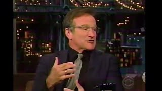 Robin Williams Letterman 11112002 [upl. by Nayt]