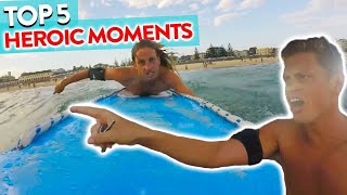 Top 5  HEROIC Moments of Bondi Rescue [upl. by Fabe]