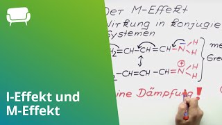 IEffekt und MEffekt einfach erklärt  Chemie  Organische Chemie [upl. by Moselle]