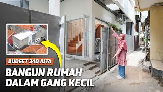 Rumah Kecil 40m2 Dalem Gang Sempit InspiArsi Orduga Project [upl. by Abran]