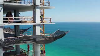 Turnberry Ocean Club Sunny Isles Beach Construction Progress March 2019 [upl. by Rodney585]