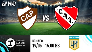 PLATENSE VS INDEPENDIENTE  EN VIVO  LIGA PROFESIONAL [upl. by Sherj]