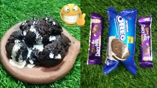 Oreo Paniyaramchocolate Paniyaramஒரியோ பணியாராம்cooking in claypkkidsvlog [upl. by Thier974]