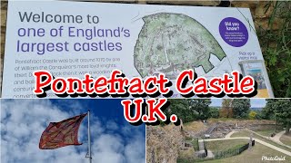 Pontefract Castle West Yorkshire UK [upl. by Lyons845]