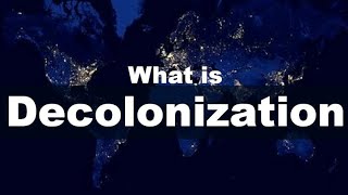 What is Decolonization In Hindi [upl. by Obola13]