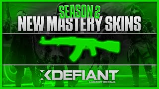 NEW XDefiant Season 2 Leaks Liquid Obsidian Mastery Skins Highwaymen Faction Smokes and C4 amp More [upl. by Aiekan]