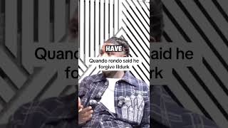 Watch Quando Rondo Apologize to Lil Durk raincity musicleaks quandorondo lildurk underground [upl. by Atnohsal333]