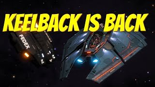 Elite Dangerous 30  PvP Keelback vs Courier [upl. by Skvorak293]