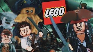 LEGO Pirates Of The Caribbean The Black Pearl Review Set 4184 [upl. by Lana]