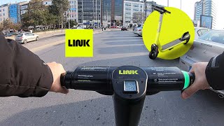 quotLinkquot Electric Scooter To Rent  Istanbul Kadıköy Ride Environment Sound Only 4K [upl. by Witte]