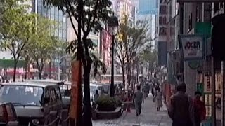 1991 渋谷 土曜日の一日中散策散歩 代官山まで Shibuya Saturday Walkabout 910511 [upl. by Luebke50]