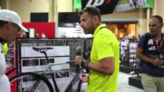 interbike 2014  Louis Garneau SteepleX Elite [upl. by Sucitivel]