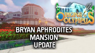 Origins of Olympus aphrodites mansion update • TheFamousFilms [upl. by Enamrahc]