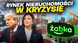 Rynek nieruchomości w kryzysie Inflacja hamuje Sondaże wyborcze niekłamią [upl. by Karilla865]