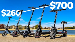 5 Budget Electric Scooters Under 700 [upl. by Kristal548]