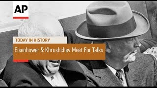 Eisenhower and Khrushchev Meet For Talks  1959  Today in History  25 Sept 16 [upl. by Moulton]