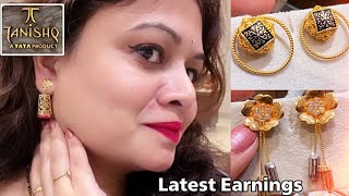 Latest 2023 Gold Earring Designs With PriceDaily Wear EarringsLight weight earringsdeeya [upl. by Enneibaf]